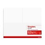 Staples Notepads, 5" x 8", Unruled, White, 100 Sheets/Pad, Dozen Pads/Pack (ST57329)~#|#~s1211687_sc7