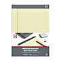 TRU RED™ Notepads, 8.5" x 11.75", Narrow Ruled, Canary, 50 Sheets/Pad, 12 Pads/Pack (TR57368)~#|#~s1211695_sc7