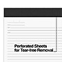 TRU RED™ Notepads, 8.5" x 11.75", Meeting Agenda Format Ruled, White, 50 Sheets/Pad, 6 Pads/Pack (TR57380)~#|#~s1211759_sc7