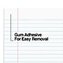 Staples Notepads, 8.5" x 11" (US letter), Wide Ruled, White, 50 Sheets/Pad, Dozen Pads/Pack (ST57334)~#|#~s1211793_sc7