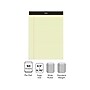Staples Notepads, 8.5" x 11.75", Wide Ruled, Canary, 50 Sheets/Pad, Dozen (ST57300)~#|#~s1211800_sc7