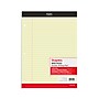 Staples Double-Sheet Notepad, 8.5" x 11.75", Wide Ruled, Canary, 100 Sheets/Pad (20-243)~#|#~s1211961_sc7