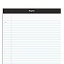 Staples Notepad, 8.5" x 11.75", Narrow Ruled, White, 100 Sheets/Pad, Each (ST57345)~#|#~s1212006_sc7