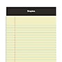Staples Notepads, 5" x 8", Narrow Ruled, Canary, 100 Sheets/Pad, 6 Pads/Pack (ST57302)~#|#~s1212059_sc7