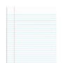 Staples Notepads, 8.5" x 14", Wide Ruled, White, 50 Sheets/Pad, Dozen Pads/Pack (ST57335)~#|#~s1212079_sc7