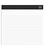 TRU RED™ Notepads, 8.5" x 11.75", Wide Ruled, White, 50 Sheets/Pad, 12 Pads/Pack (TR57382)~#|#~s1212092_sc7