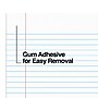 Staples Notepads, 8.5" x 14", Wide Ruled, White, 50 Sheets/Pad, Dozen Pads/Pack (ST57335)~#|#~s1212125_sc7