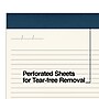 TRU RED™ Notepads, 8.5" x 11.75", Wide Ruled, Ivory, 50 Sheets/Pad, 12 Pads/Pack (TR58194)~#|#~s1212132_sc7