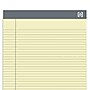 TRU RED™ Notepads, 8.5" x 11.75", Narrow Ruled, Canary, 50 Sheets/Pad, 12 Pads/Pack (TR57368)~#|#~s1212143_sc7