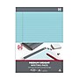 TRU RED™ Notepads, 8.5" x 11.75", Wide Ruled, Pastels, 50 Sheets/Pad, 6 Pads/Pack (TR57363)~#|#~s1212158_sc7