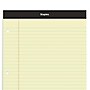 Staples Double-Sheet Notepad, 8.5" x 11.75", Wide Ruled, Canary, 100 Sheets/Pad (20-243)~#|#~s1212205_sc7