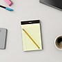Staples Notepads, 5" x 8", Narrow Ruled, Canary, 100 Sheets/Pad, 6 Pads/Pack (ST57302)~#|#~s1212249_sc7