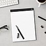 TRU RED™ Notepads, 8.5" x 11.75", Wide Ruled, White, 50 Sheets/Pad, 12 Pads/Pack (TR57382)~#|#~s1212276_sc7