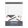 TRU RED™ Notepads, 8.5" x 11.75", Wide Ruled, White, 50 Sheets/Pad, 12 Pads/Pack (TR57367)~#|#~s1212306_sc7