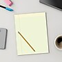 Staples Notepads, 8.5" x 11" (US letter), Narrow Ruled, Canary, 50 Sheets/Pad, Dozen Pads/Pack (ST57296)~#|#~s1212320_sc7
