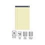 TRU RED™ Notepads, 8.5" x 14", Wide Ruled, Canary, 50 Sheets/Pad, 12 Pads/Pack (TR57371)~#|#~s1212507_sc7
