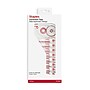 STAPLES Correction Tape, Easy Sidewinder Applicator for Instant Corrections, 10-Pack, White~#|#~s1212635_sc7