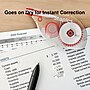 STAPLES Correction Tape, Easy Sidewinder Applicator for Instant Corrections, 10-Pack, White~#|#~s1212669_sc7