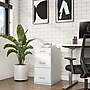Staples 3-Drawer Mobile Vertical File Cabinet, Letter Size, Lockable, 26.9"H x 14.3"W x 18.9"D, White (ST52144-CC)~#|#~s1212882_sc7