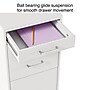 Staples 3-Drawer Mobile Vertical File Cabinet, Letter Size, Lockable, 26.9"H x 14.3"W x 18.9"D, White (ST52144-CC)~#|#~s1212885_sc7
