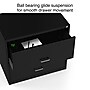 STAPLES 2-Drawer Lateral File Cabinet, Letter & Legal Size Documents, Lockable, 29.8" W x 20.6" D x 27.3" H, Black~#|#~s1212895_sc7