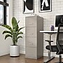 Staples 4-Drawer Light Duty Vertical File Cabinet, Locking, Letter, Putty, 18"D (52147)~#|#~s1212918_sc7