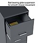 Staples 4-Drawer Vertical File Cabinet, Letter Size, Lockable, 45.8"H x 14.3"W x 18.9"D, Charcoal (ST52148-CC)~#|#~s1212959_sc7