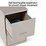 Staples 2-Drawer Vertical File Cabinet, Letter Size, Lockable, 24.1"H x 14.3"W x 18"D, Putty (ST52150-CC)~#|#~s1212961_sc7
