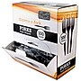 Berkley Square Dispens-A-Fork Plastic Forks, Medium-Weight, Black, 100/Box (1223002)~#|#~s1213962_sc7