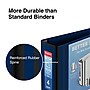 Staples Heavy Duty 4" 3-Ring Better Binder, D-Ring, Blue (ST55816-CC)~#|#~s1213966_sc7