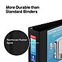 Staples 4" 3-Ring Better Binder, D-Ring, Black (44103)~#|#~s1214028_sc7