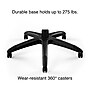 Staples Emerge Vortex Bonded Leather Ergonomic Gaming Chair, Black and Blue (58293-CC)~#|#~s1214433_sc7