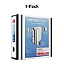 Staples Heavy Duty 4" 3-Ring Better Binder, D-Ring, White (ST55817-CC)~#|#~s1214477_sc7