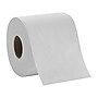 Pacific Blue Basic Recycled Toilet Paper, 1-Ply, White, 1210 Sheets/Roll, 80 Rolls/Carton (1458001/14500)~#|#~s1214744_sc7