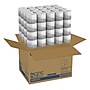 Pacific Blue Basic Recycled Toilet Paper, 1-Ply, White, 1210 Sheets/Roll, 80 Rolls/Carton (1458001/14500)~#|#~s1214747_sc7