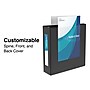 Staples Heavy Duty 2" 3-Ring View Binders, D-Ring, Black, 6/Pack (56233CT/24684CT)~#|#~s1215232_sc7