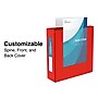 Staples Heavy Duty 4" 3-Ring View Binder, D-Ring, Red (ST56299-CC)~#|#~s1215237_sc7