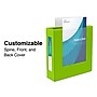 Staples Heavy Duty 3" 3-Ring View Binder, D-Ring, Chartreuse (ST56322-CC)~#|#~s1215256_sc7
