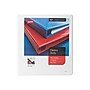 Staples Heavy‑Duty 1.5‑Inch 3‑Ring View Binder, Durable Binder for Office & School Organization, White~#|#~s1215284_sc7