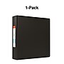 Staples Heavy Duty 2" 3-Ring Non-View Binder, D-Ring, Black (ST56239-CC)~#|#~s1215293_sc7