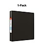 Staples Heavy Duty 1 1/2" 3-Ring Non-View Binder, D-Ring, Black (ST56238-CC)~#|#~s1215313_sc7
