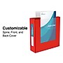 Staples Heavy-Duty 2-Inch D-Ring View Binder, Reinforced Spine, Holds Up to 450 Sheets, Red, for Office & School~#|#~s1215389_sc7