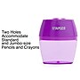 Staples® Manual Pencil Sharpener, Assorted Colors (10898-CC)~#|#~s1215523_sc7