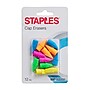 Staples Eraser Caps, Assorted, 12/Pack (10432-CC)~#|#~s1215532_sc7