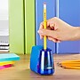 Staples® Battery Powered Pencil Sharpener, Assorted Colors (27661)~#|#~s1215533_sc7