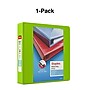 Staples Heavy Duty 2" 3-Ring View Binder, D-Ring, Chartreuse (ST56321-CC)~#|#~s1215678_sc7