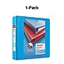 Staples Heavy Duty 2" 3-Ring View Binder, D-Ring, Light Blue (ST56287-CC)~#|#~s1215727_sc7