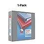 Staples Heavy Duty 3" 3-Ring View Binder, D-Ring, Gray (ST56331-CC)~#|#~s1215741_sc7