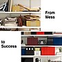 Staples Heavy Duty 1" 3-Ring View Binder, D-Ring, Red (ST56295-CC)~#|#~s1215751_sc7