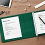 Staples Heavy-Duty 2-Inch D-Ring View Binder, Reinforced Spine, Holds Up to 450 Sheets, Green, for Office & School~#|#~s1215804_sc7